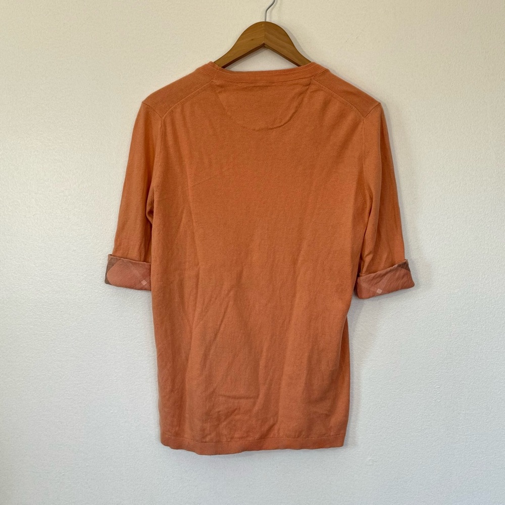 Burberry Brit Cashmere Cotton Blend Pullover Sweater Sz M - Picture 7 of 12